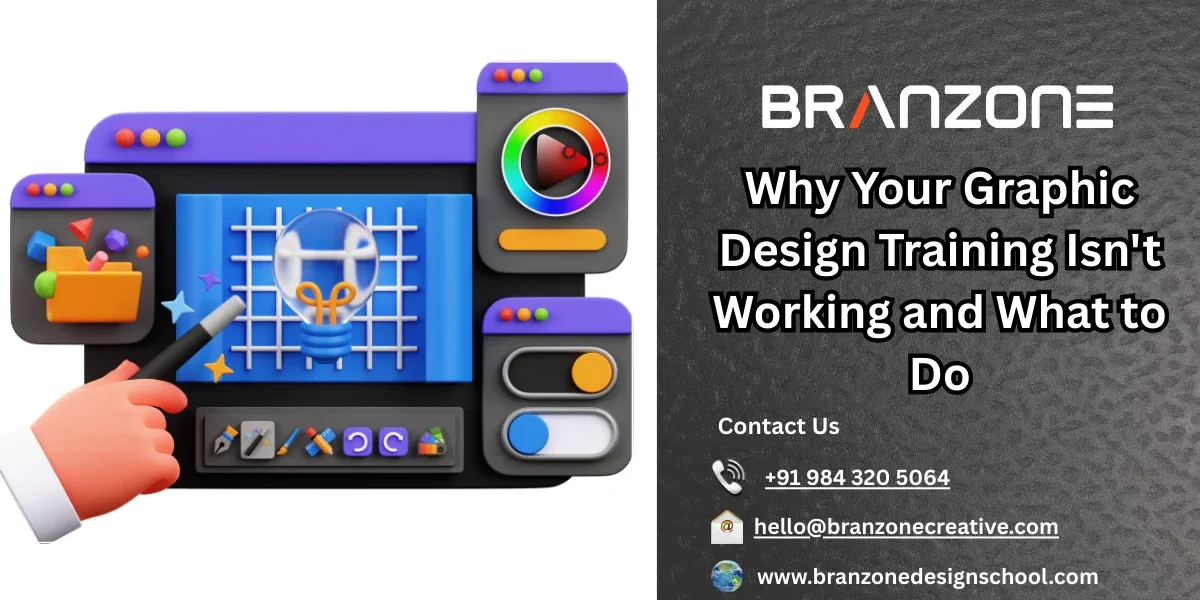 Why Your Graphic Design Training Isn't Working and What to Do
